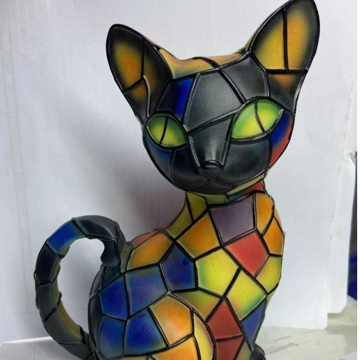 Color-Changing Dog Figure Lamp