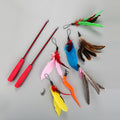 Cat Teaser Wand Set (10 pcs)