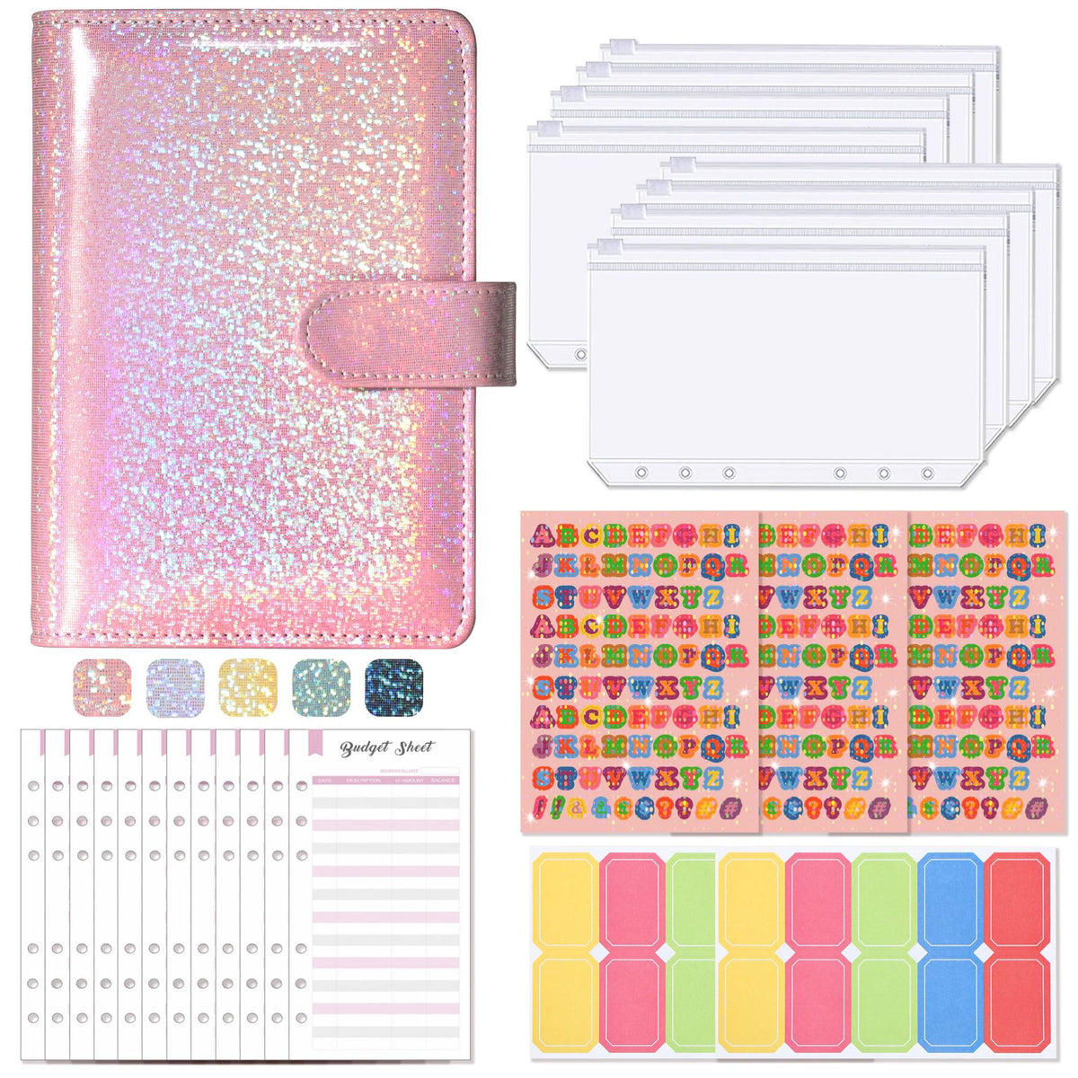 A6 Budget Binder with Cash Envelopes