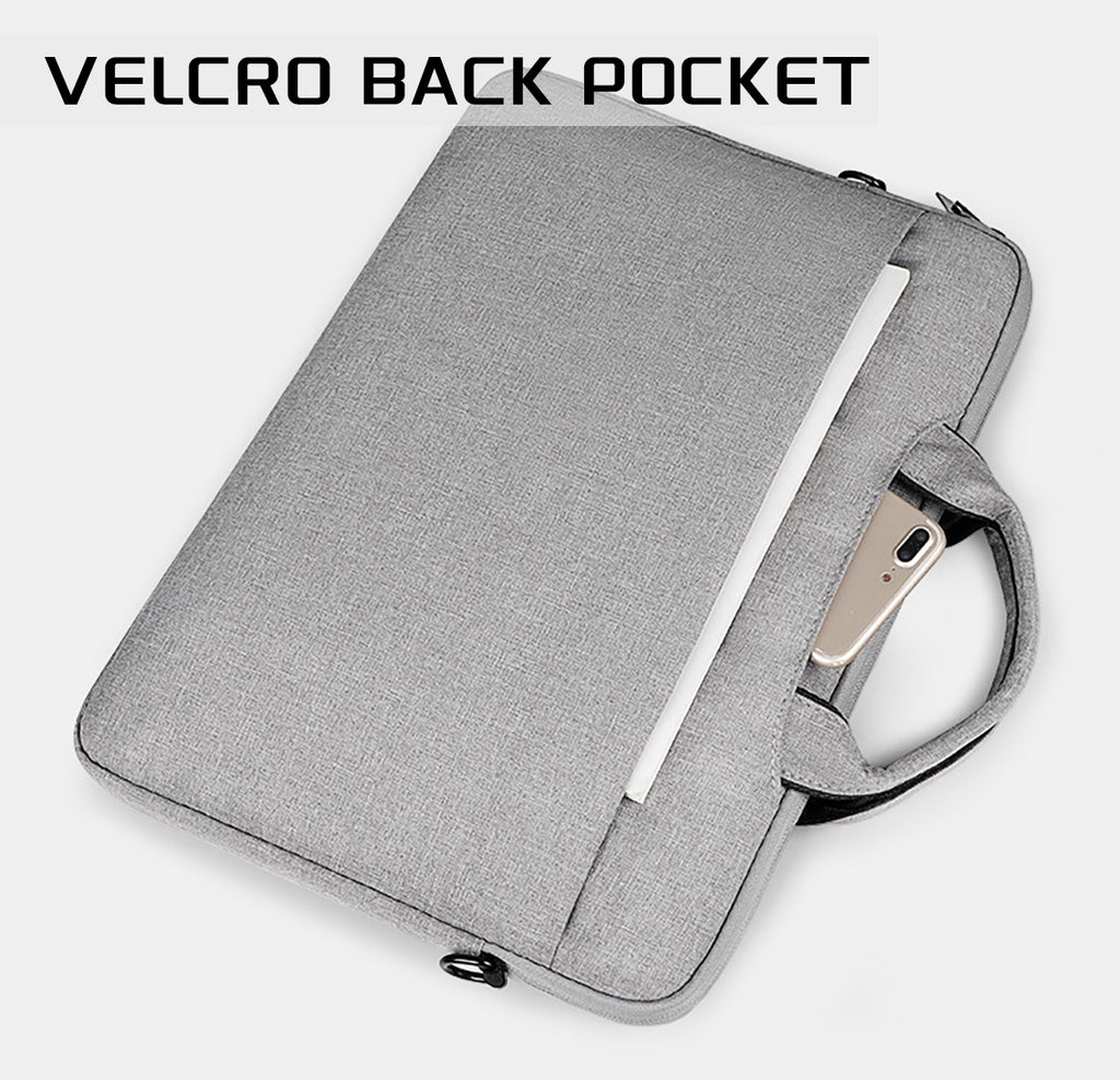 Slim Laptop Briefcase with Shoulder Strap