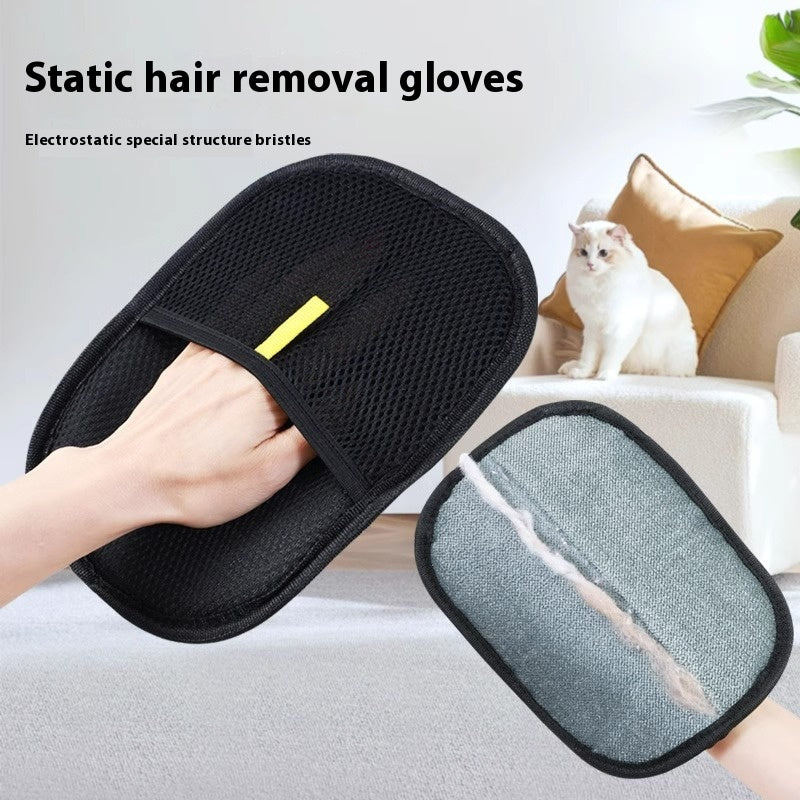 Pet Hair Remover Grooming Gloves