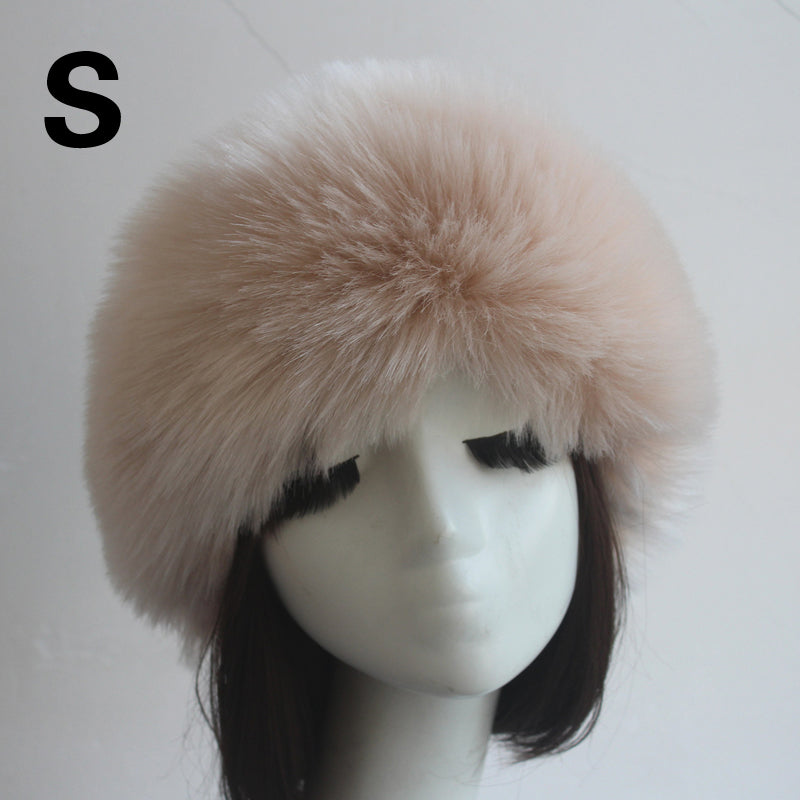 Faux Fur Open-Top Hat