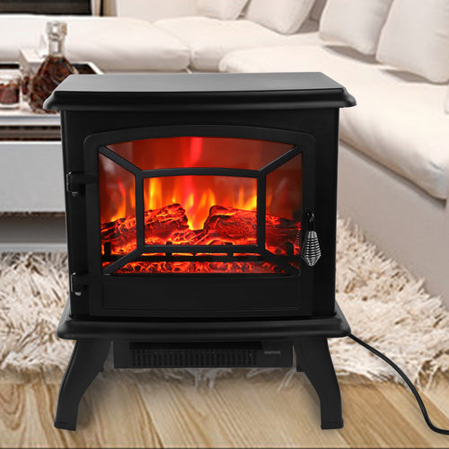 17-Inch Freestanding Electric Fireplace