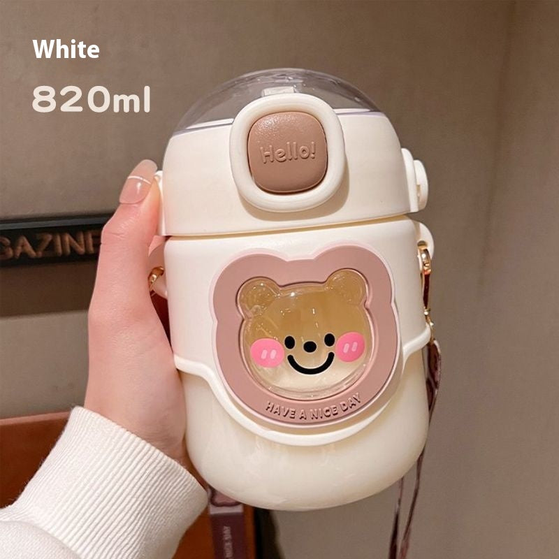 Big Belly Straw Water Bottle