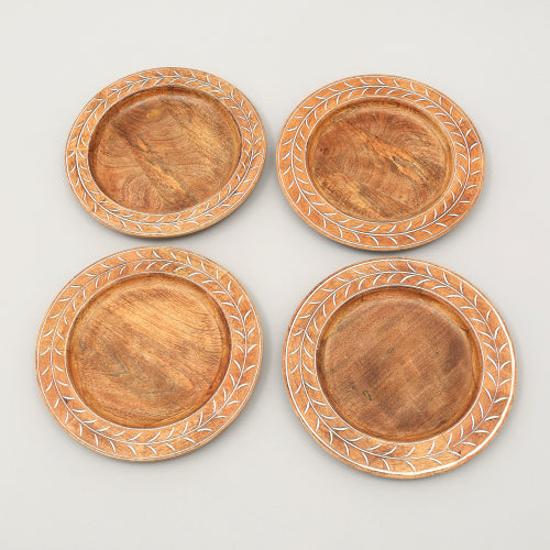 Handcrafted Wood Charger Plate