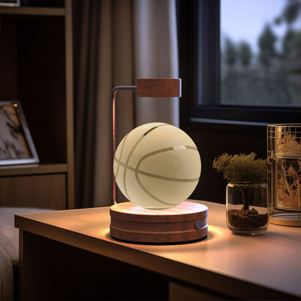 3D Crystal Ball Night Light