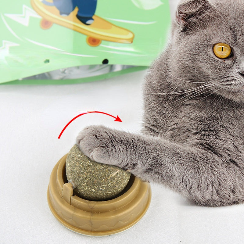 Rotating Catnip Ball