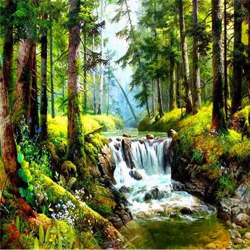 Square Drill Diamond Painting Kit