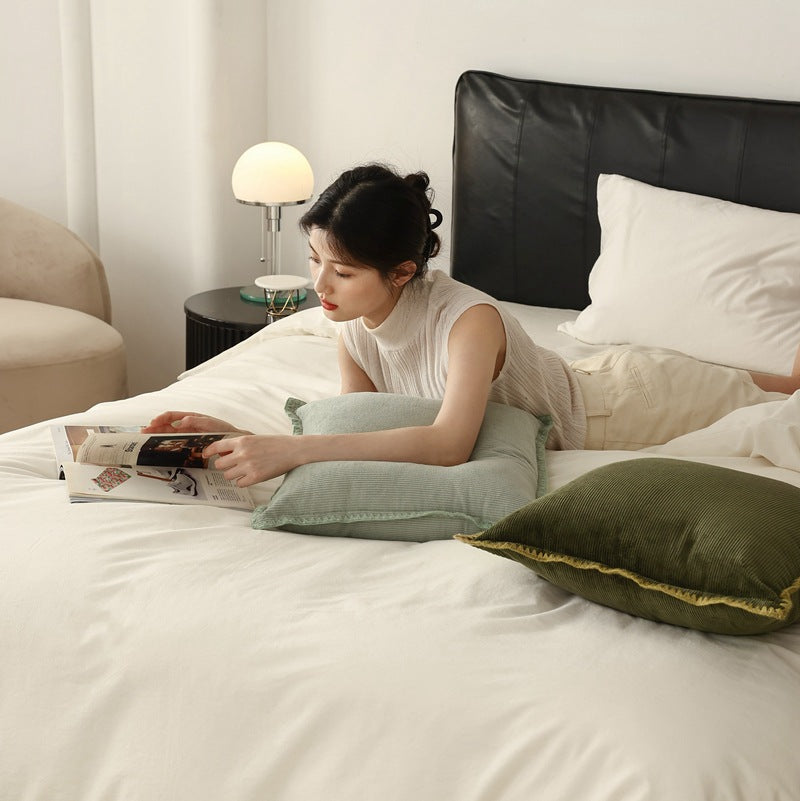 Corduroy Throw Pillow