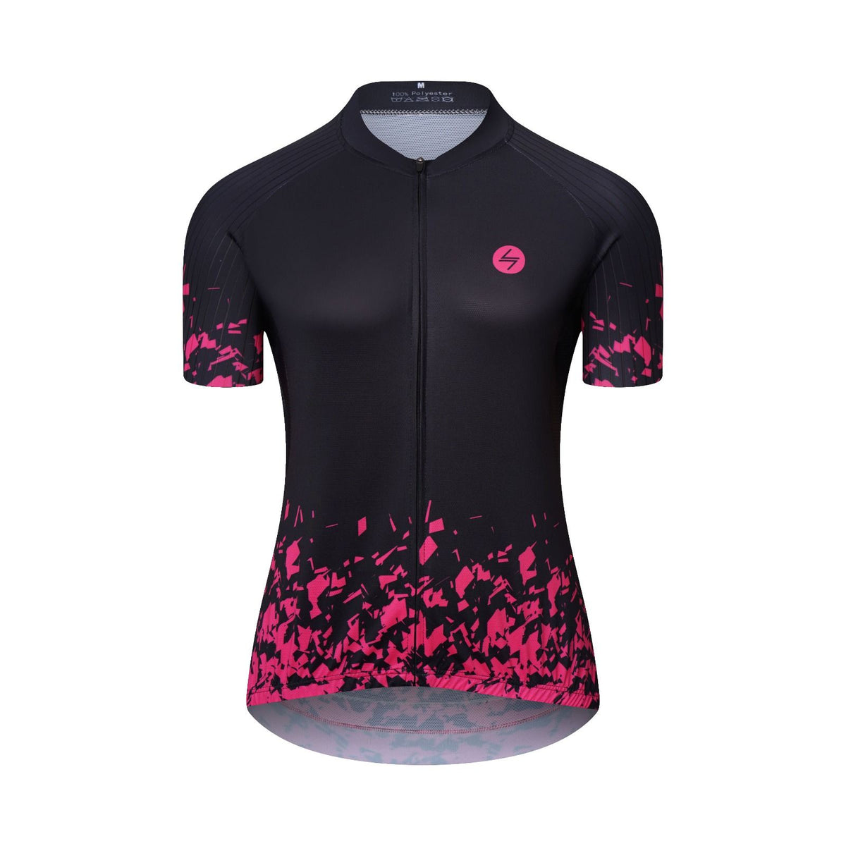 Printed Short-Sleeve Cycling Jersey