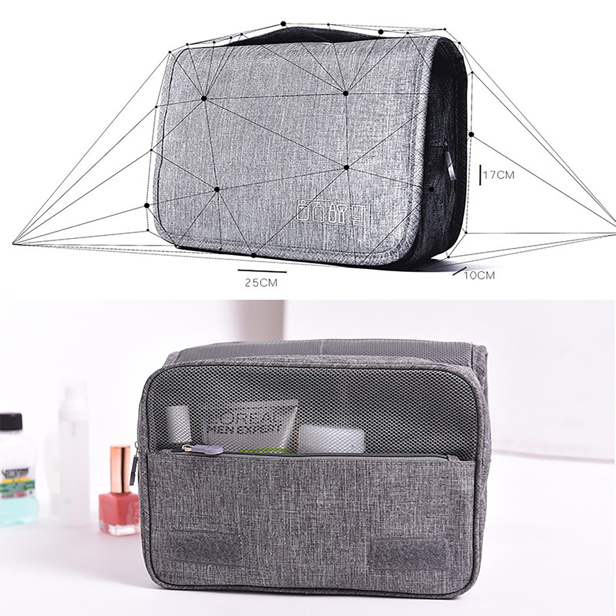 Hanging Travel Toiletry Bag