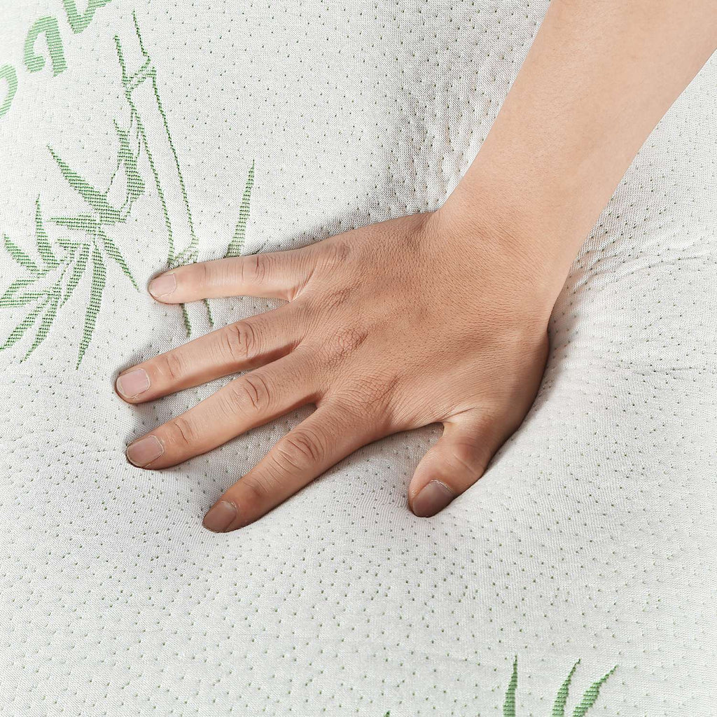 Shredded Memory Foam Pillow with Bamboo Cover