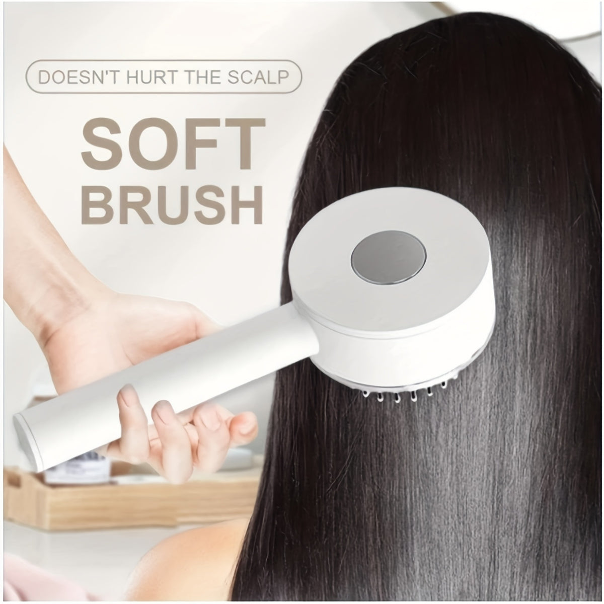 Self-Cleaning Air Cushion Hair Brush