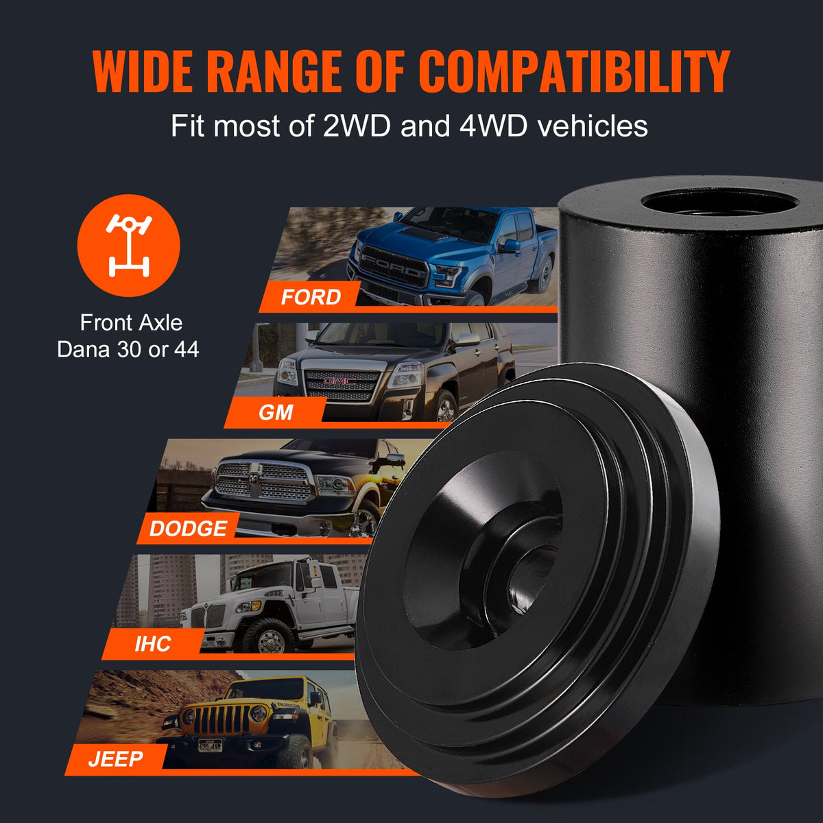 21-Piece Ball Joint Press Kit