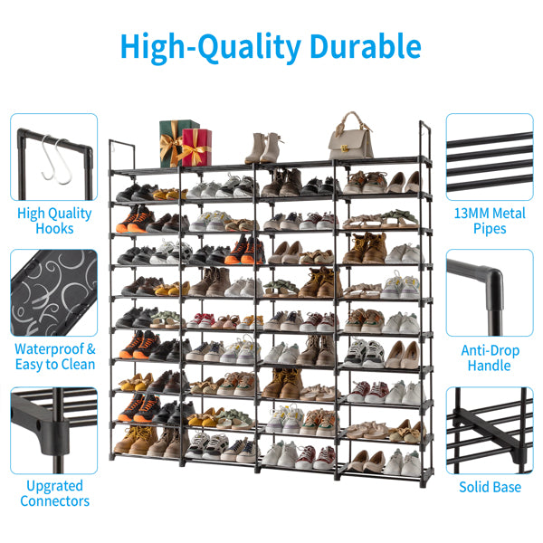10-Tier Shoe Rack