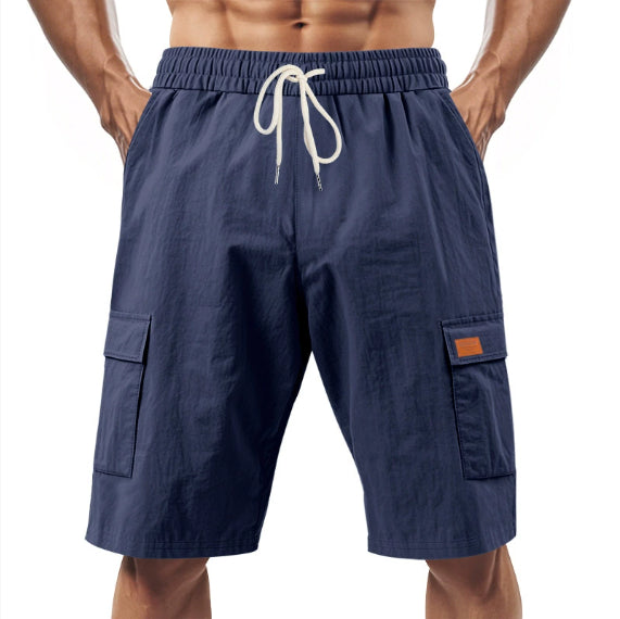 Men's Linen Drawstring Shorts