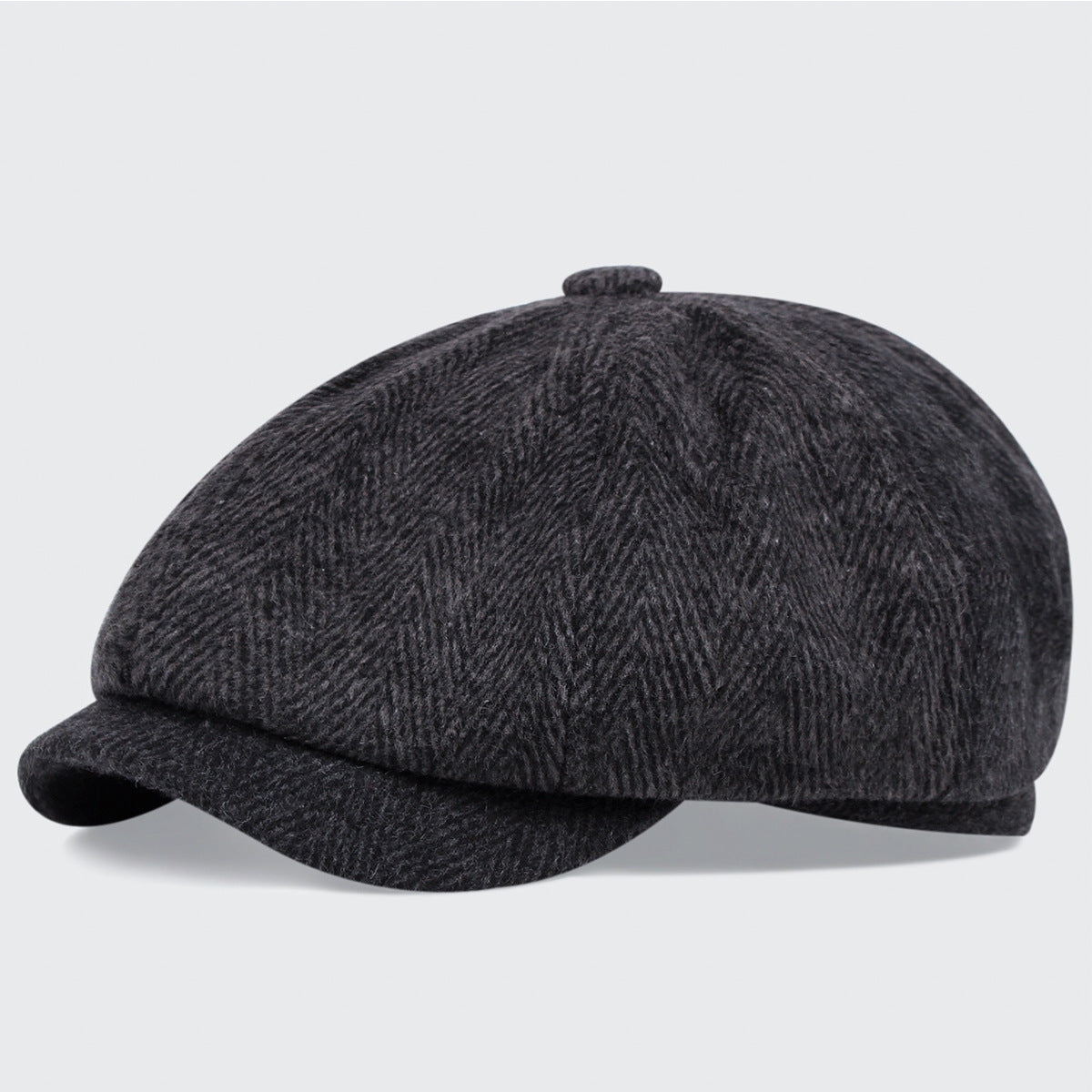 Octagonal Newsboy Cap