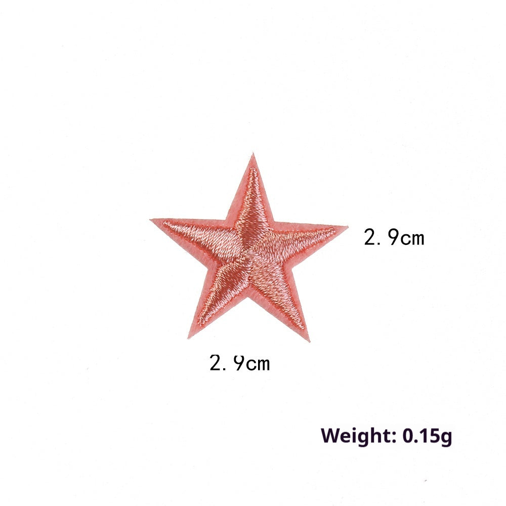 Embroidered Star Patches