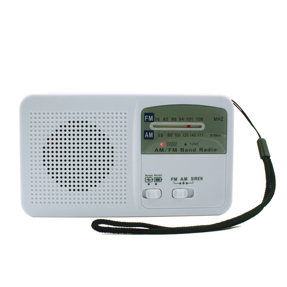 Solar Hand-Crank Emergency Radio