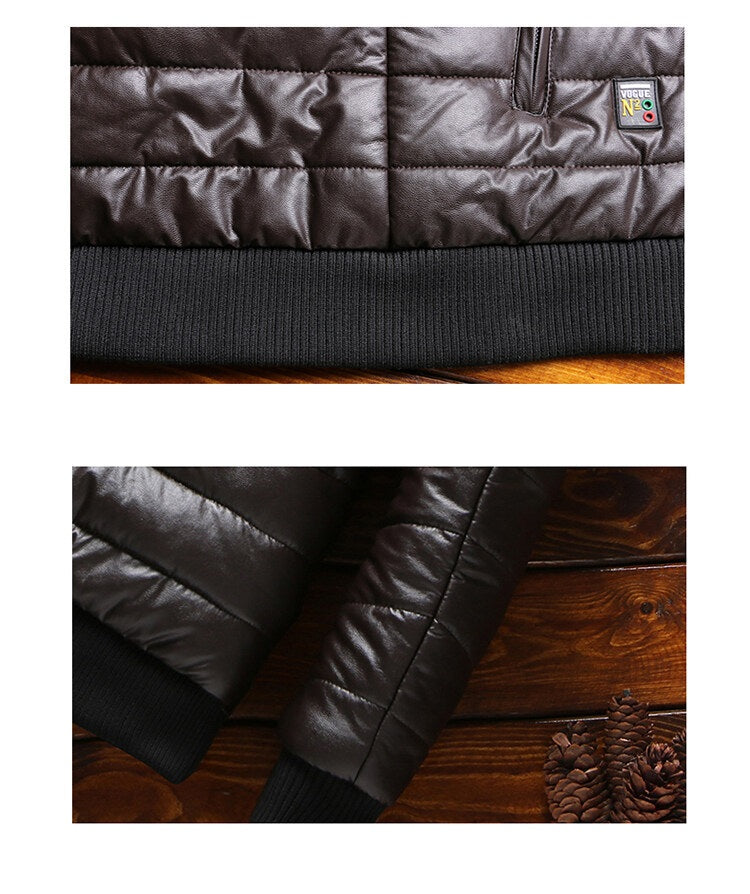 Men's Patch Padded Jacket