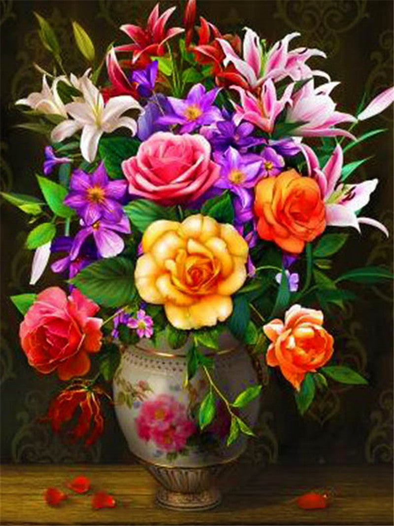 Flower Bouquet Diamond Painting Kit