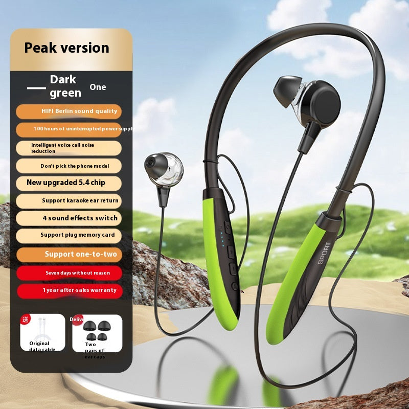 Magnetic Neckband Bluetooth Earphones