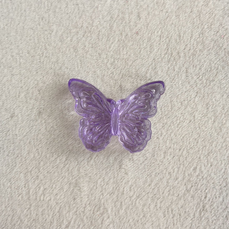 Acrylic Butterfly Wing Beads