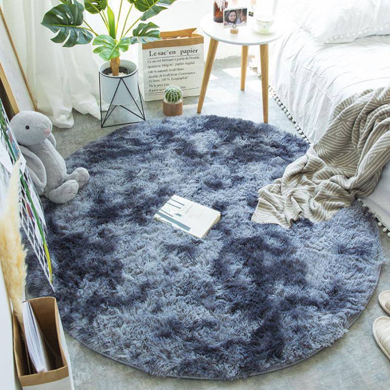 Fluffy Round Chair Cushion