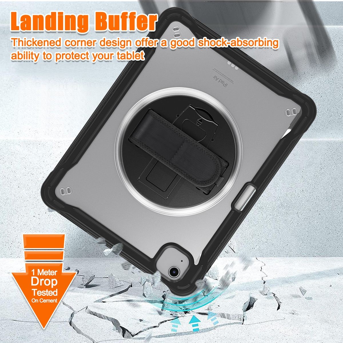 iPad mini 6 Rotating Case with Strap