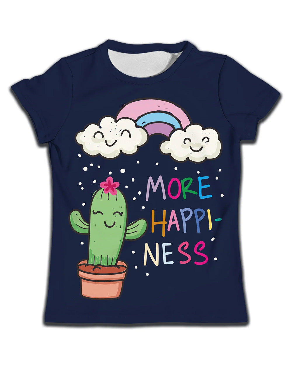 Kids' Cute Cat Graphic Tee
