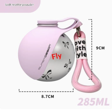 Portable Dog Water Bottle with Bag Dispenser