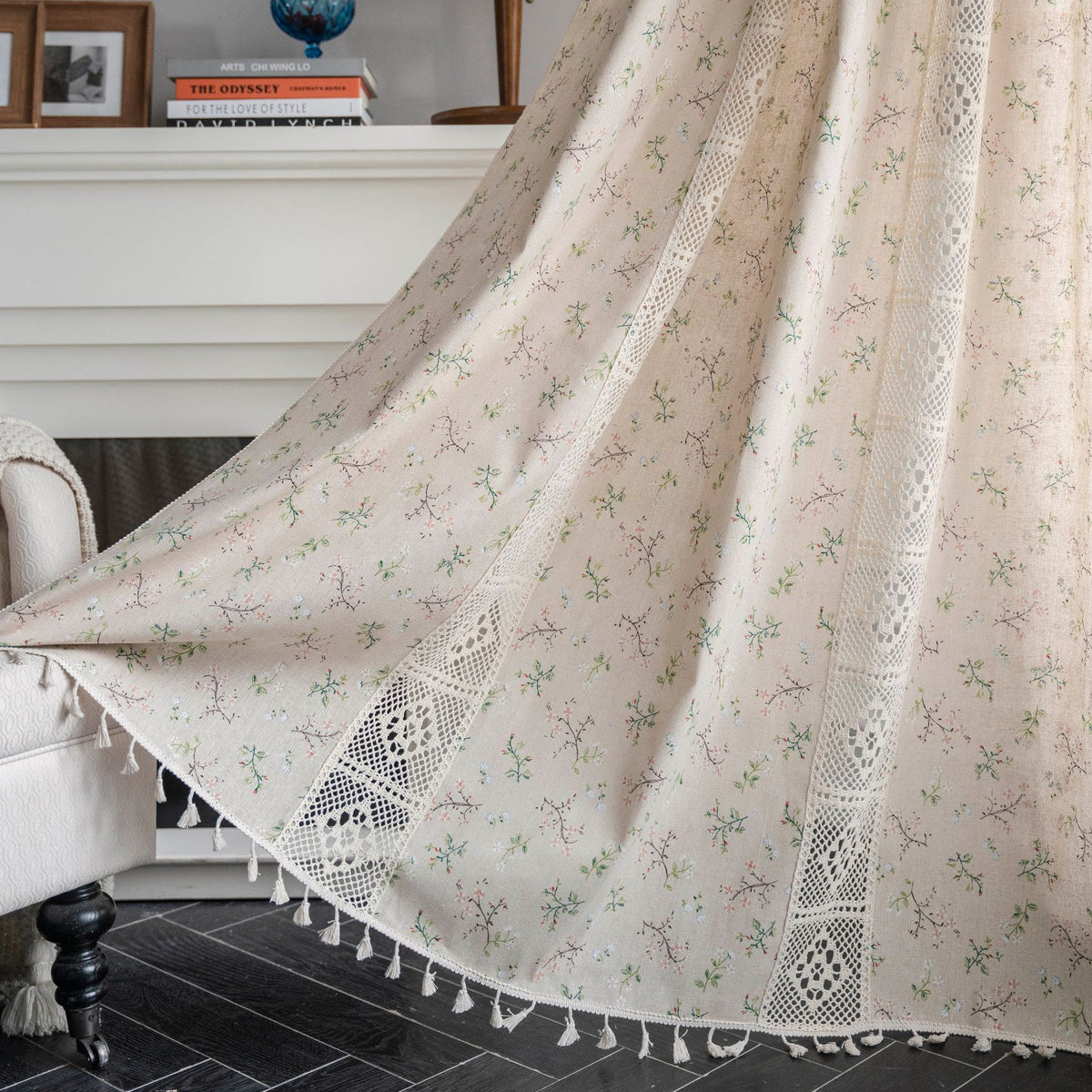 Crochet Café Curtain