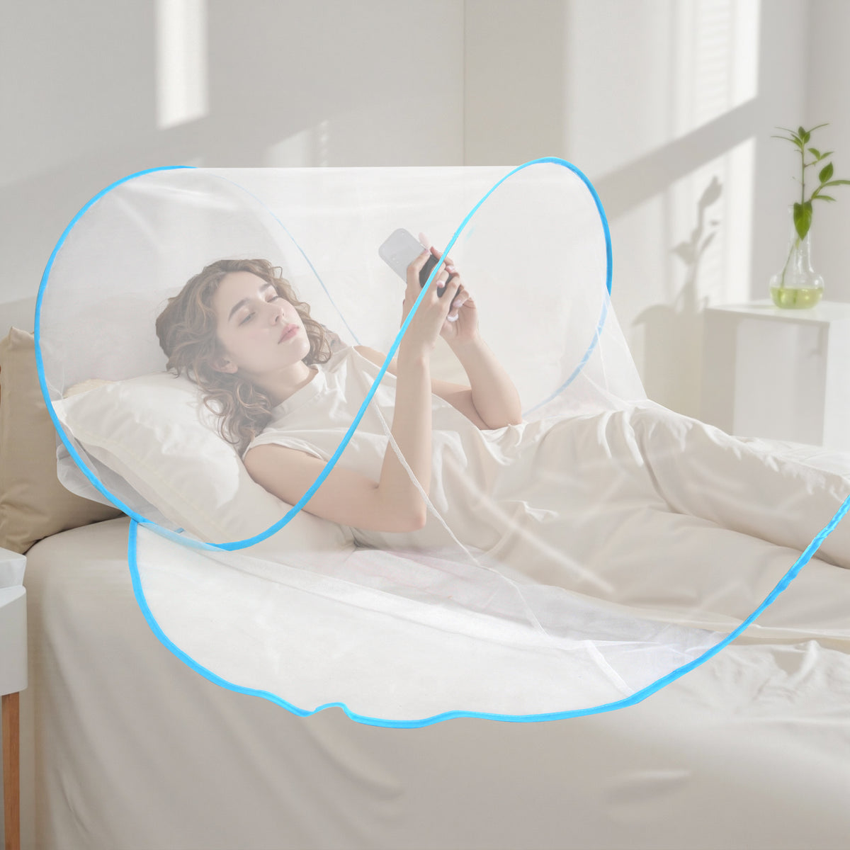 Pop-Up Head Mosquito Net