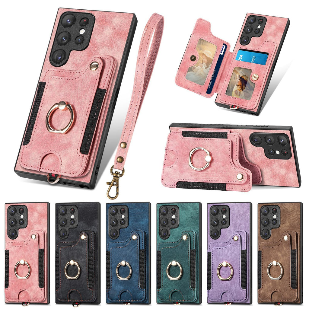 Card Holder Lanyard Case for Galaxy A