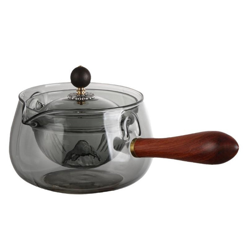 Glass Teapot with Rotating Infuser