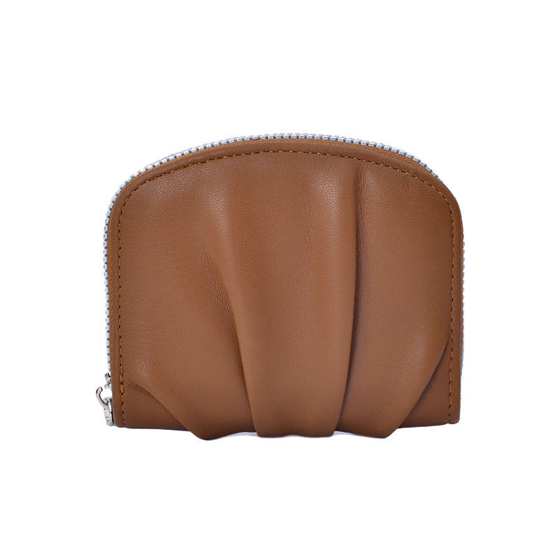 Women's Ruffle Compact Wallet