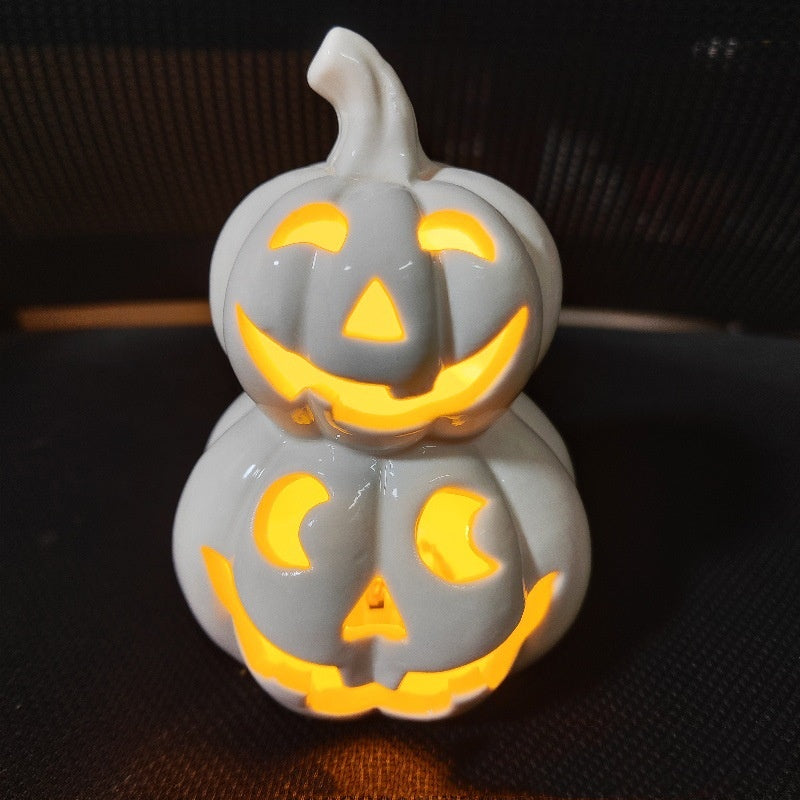 Ceramic Halloween Lantern