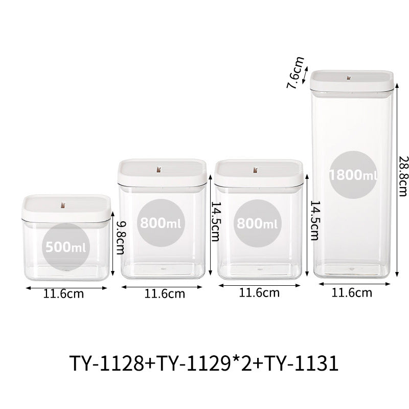 Airtight Pasta Storage Jars