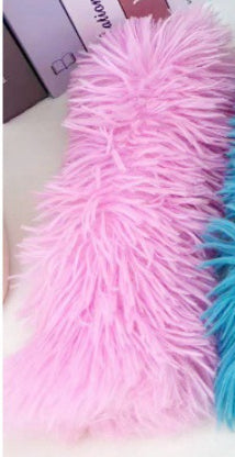 Plush Cat Kicker Pillow