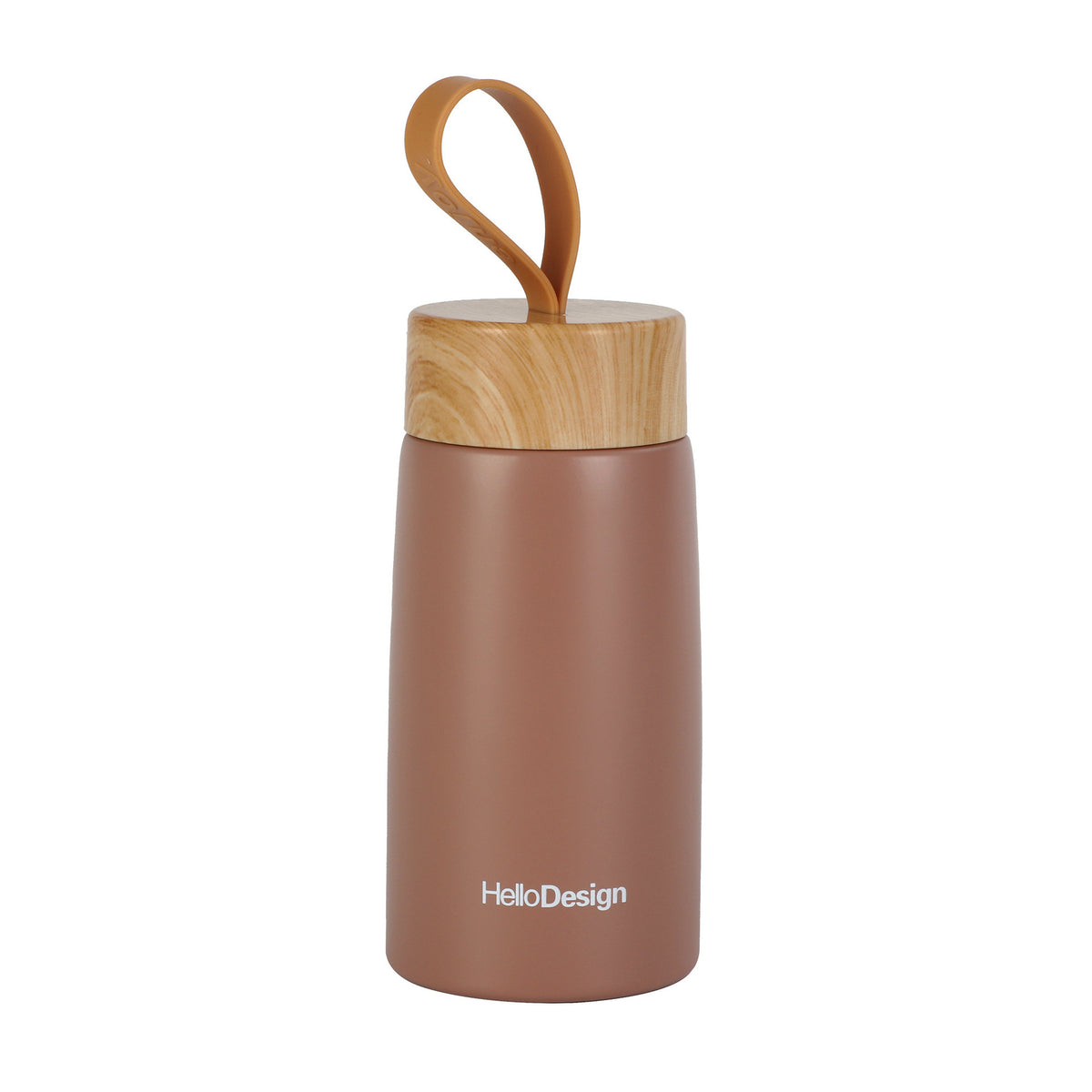 Insulated Bamboo-Lid Coffee Tumbler