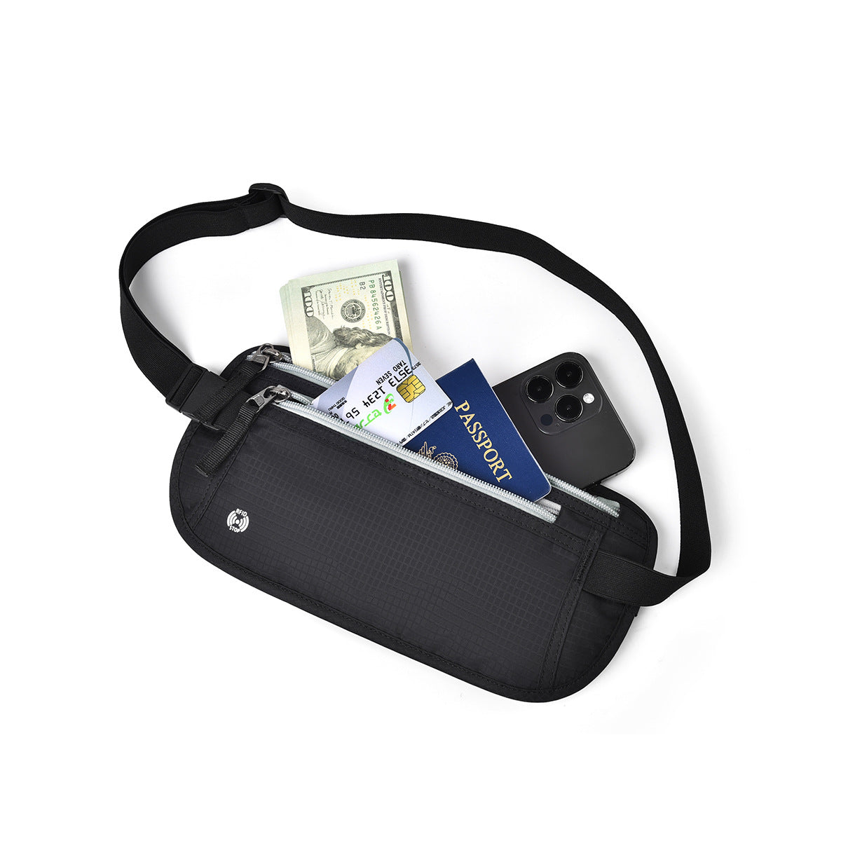 Hidden Travel Waist Wallet