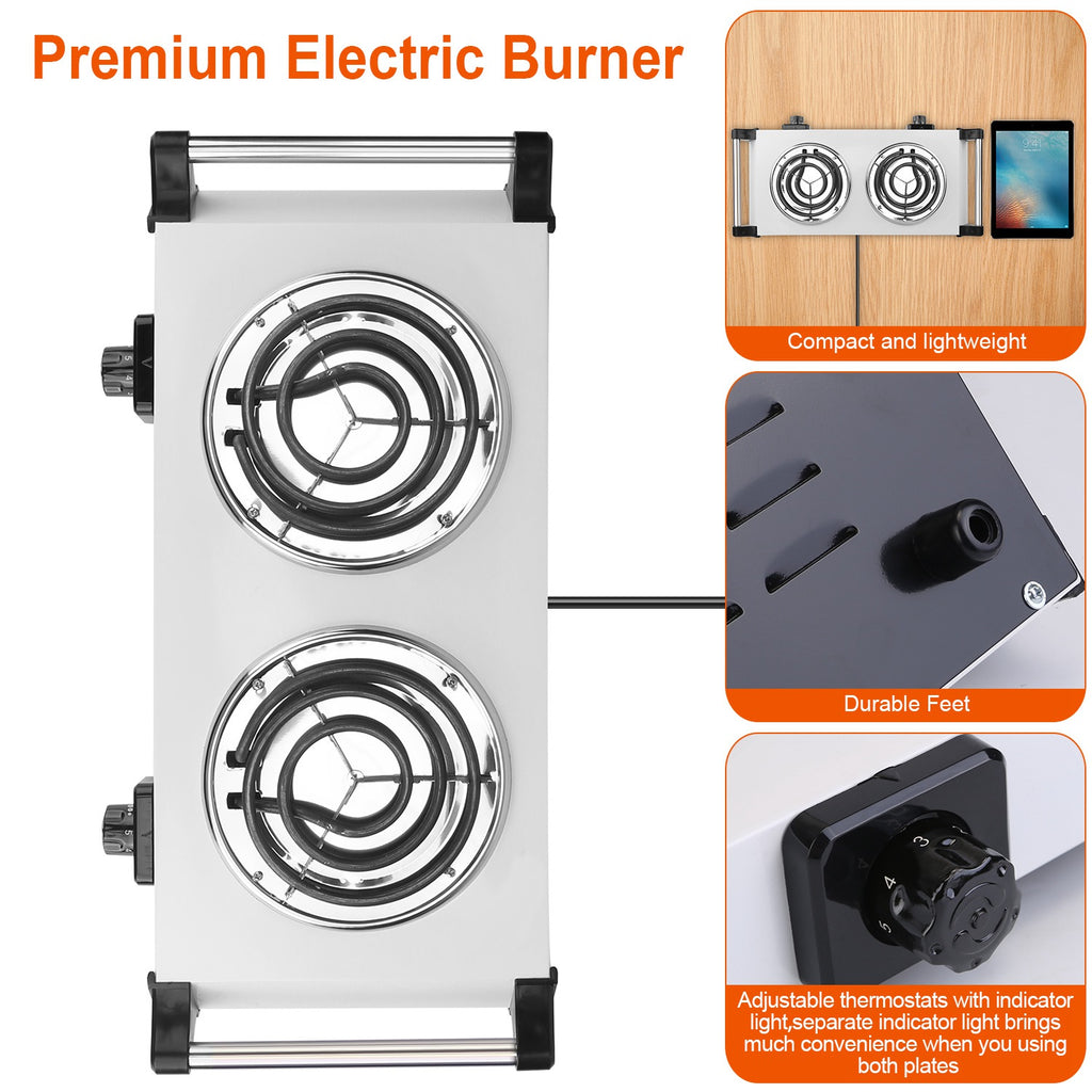 Portable Double Electric Burner