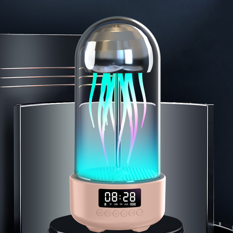 Jellyfish Lamp Speaker & Clock