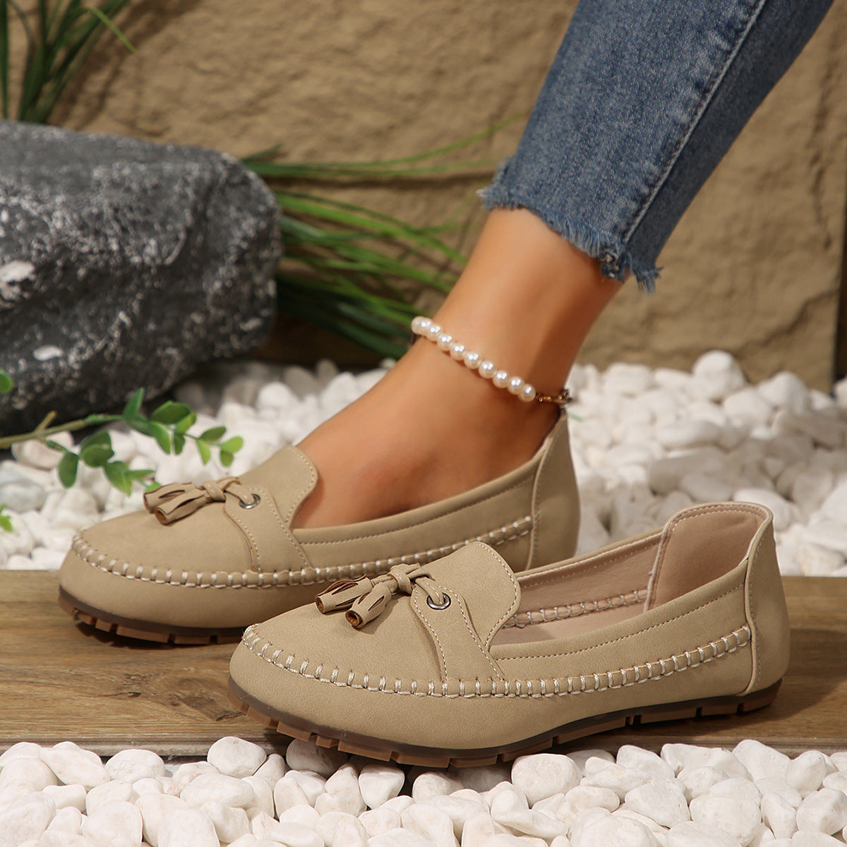 Women's Soft Round-Toe Loafers