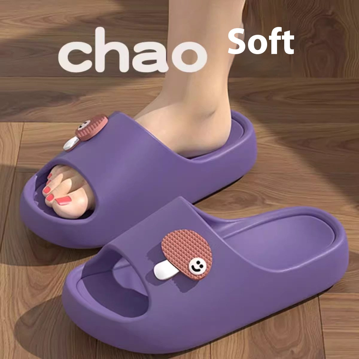 Cartoon Dog & Mushroom Slides
