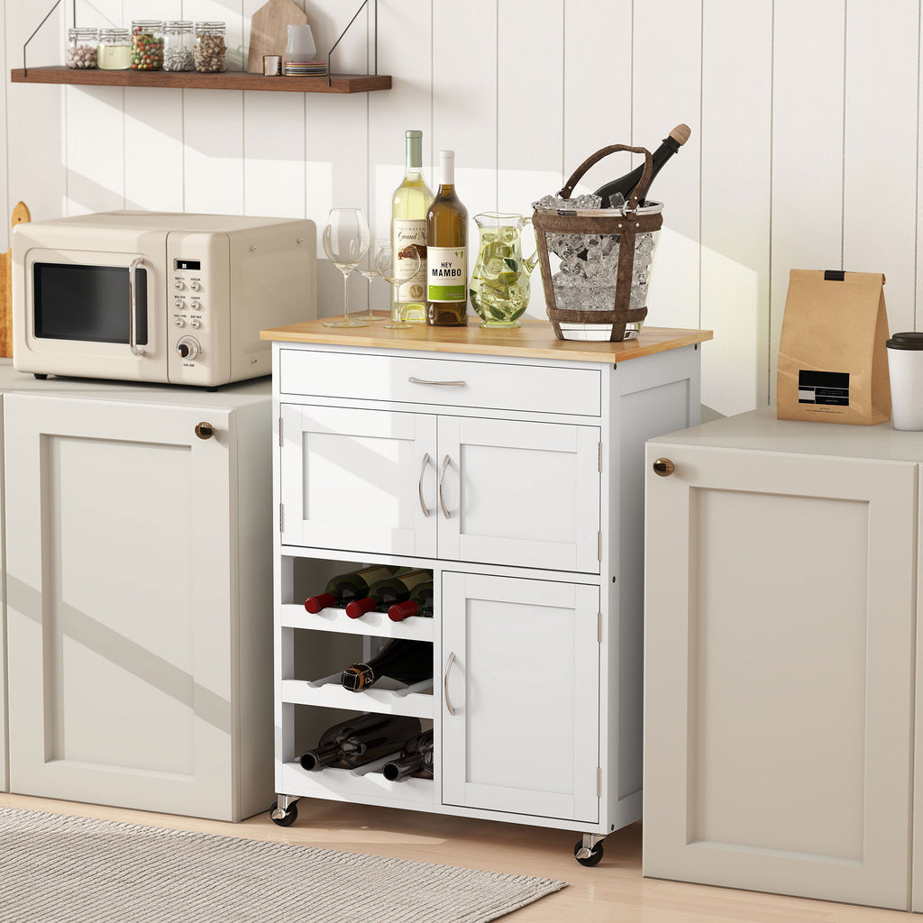 Rolling Kitchen Island Cart