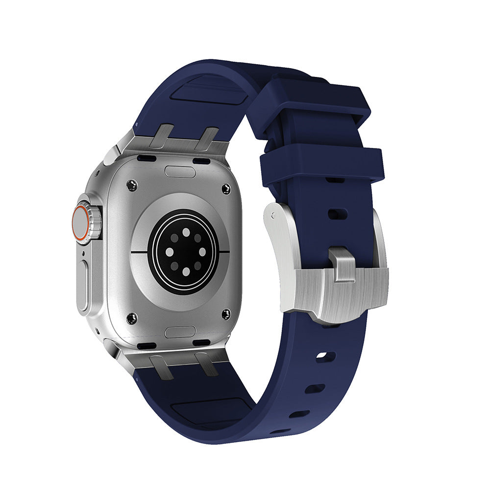 Two-Tone Silicone Smartwatch Band