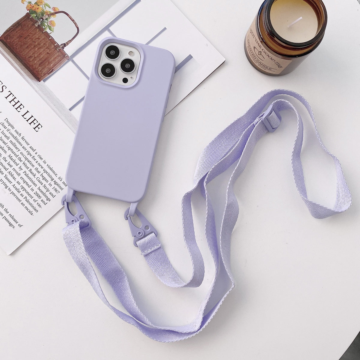 Crossbody Lanyard iPhone Case