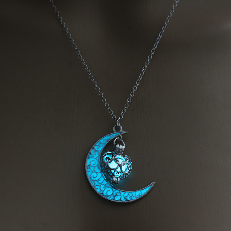 Glow-in-the-Dark Pendant Necklace