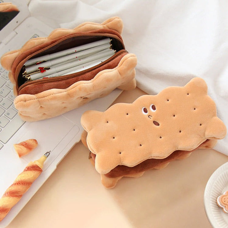 Sandwich Cookie Plush Pouch